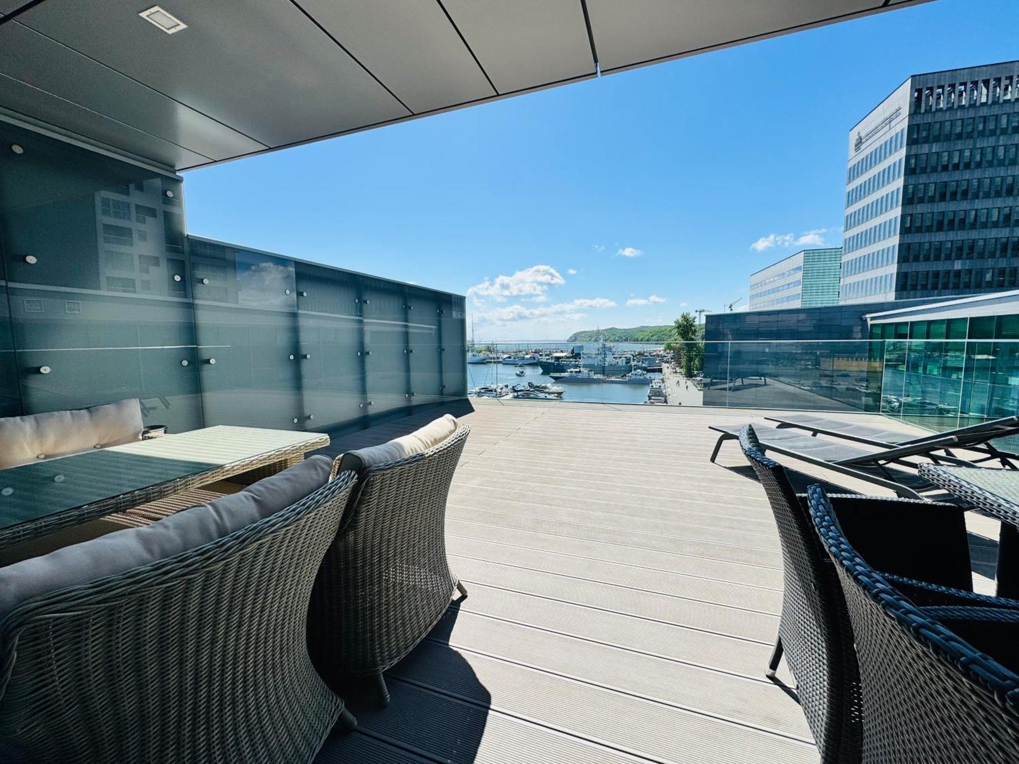 Faltom 26 Yacht Park Z Tarasem Apartment Gdynia